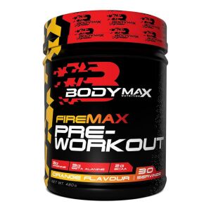 Bodymax Firemax Pre Workout Portakal Aromalı 480 gr