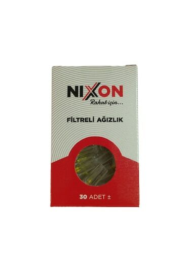 Nixon Filtreli Sigara İçim Ağızlığı 30'lu - Stant 24'lü
