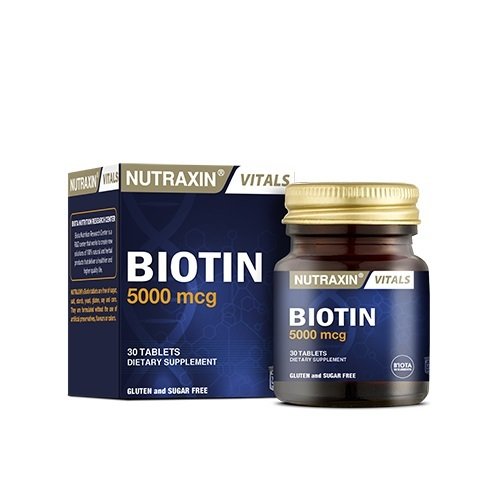 Nutraxın Bıotın 5000 Mcg 30 Tablet