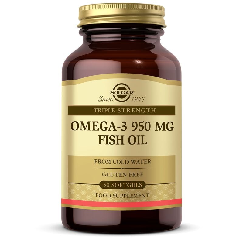 SOLGAR OMEGA 3 950 MG 50 SOFTGEL
