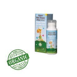 Azeta Organik Bebek Şampuan ve Duş Jeli 50ml