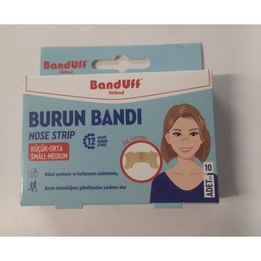 Banduff Burun Bandı Small/Medium Küçük - Orta 10'lu