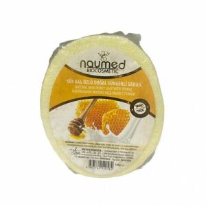 Naumed Süt Bal Özlü Doğal Süngerli Sabun 135 gr