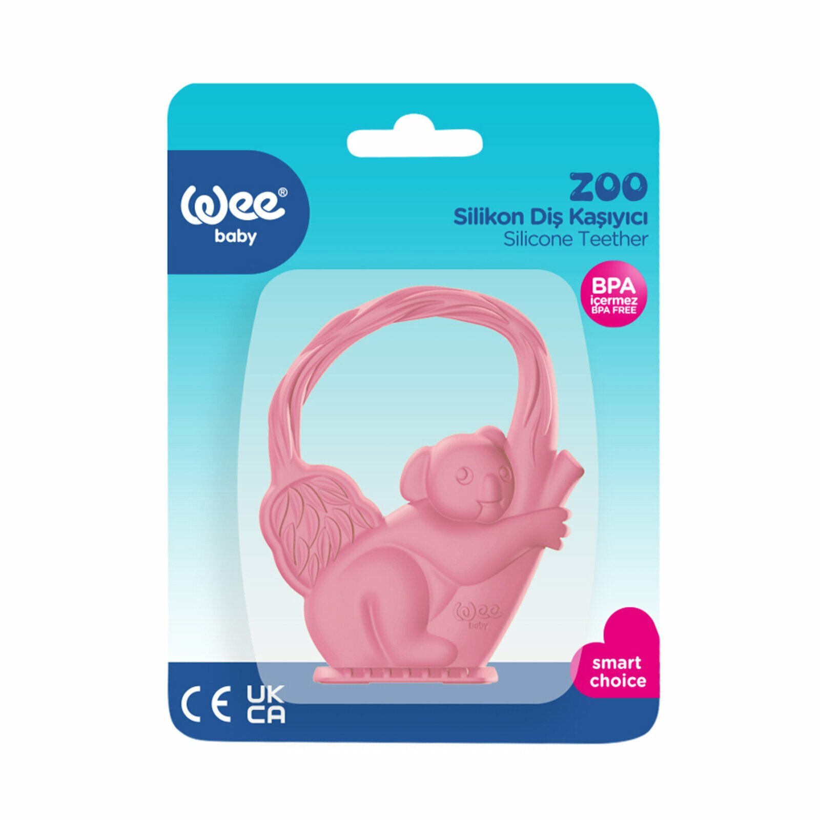 Wee Baby 389 Silikon Diş Kaşıyıcı Zoo