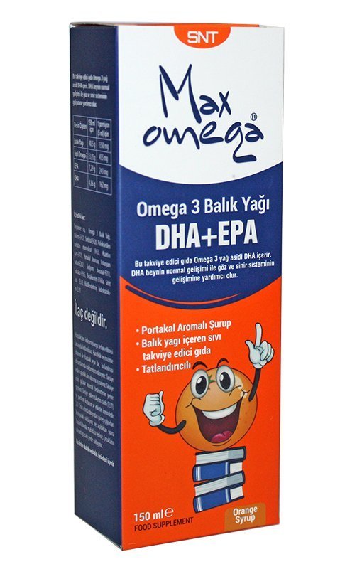 Maxomega Balık Yağı Şurup 150 ml