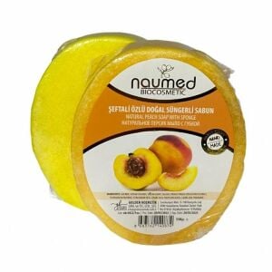 Naumed Şeftali Özlü Doğal Süngerli Sabun 135 gr