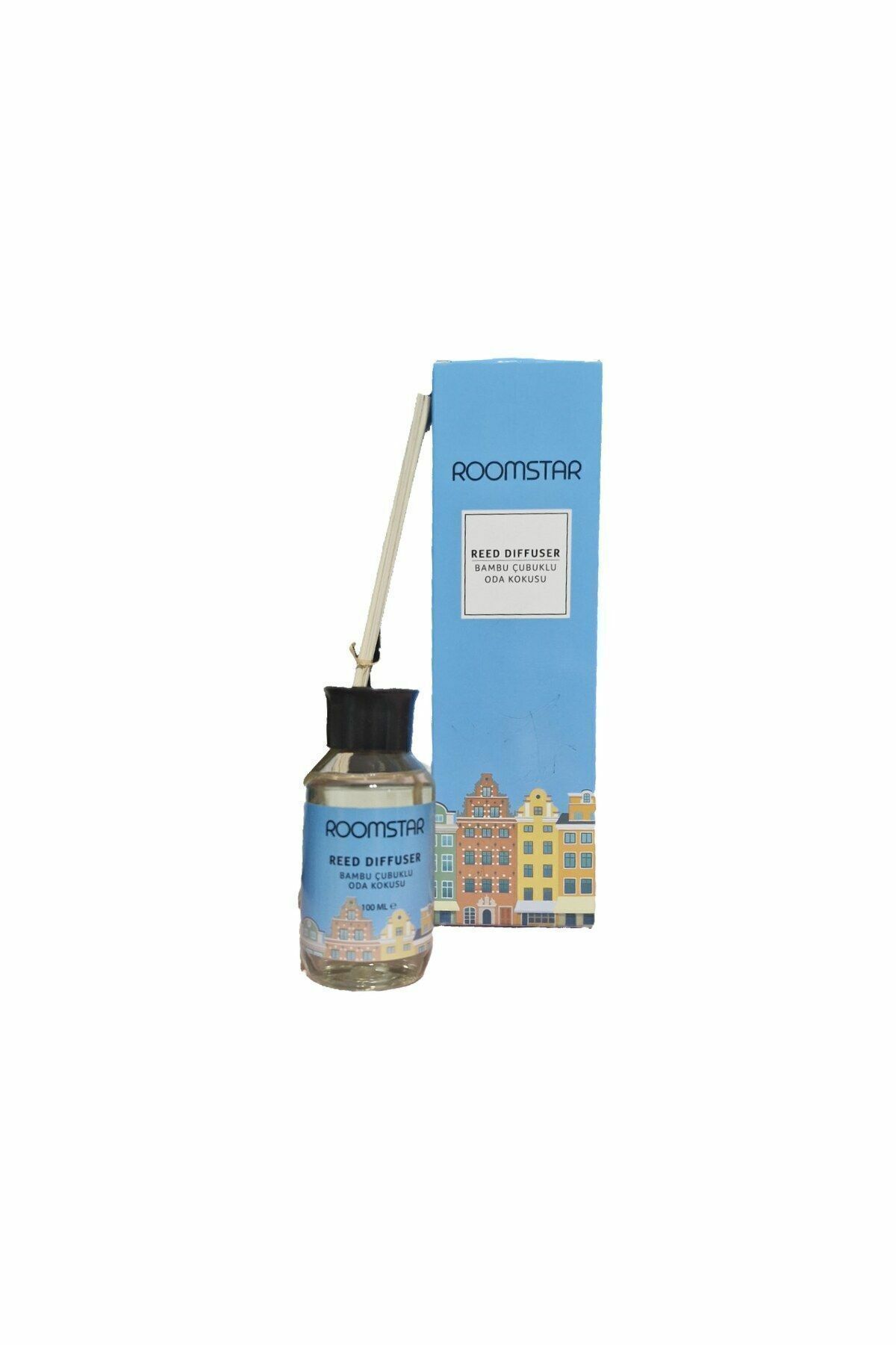 Roomstar Reed Dıffuser Bambu Çubuklu Oda Kokusu Mavi 100 ml