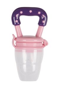 Sevi Bebe Silikon Meyve Emziği ve Diş Kaşıyıcı - Pembe