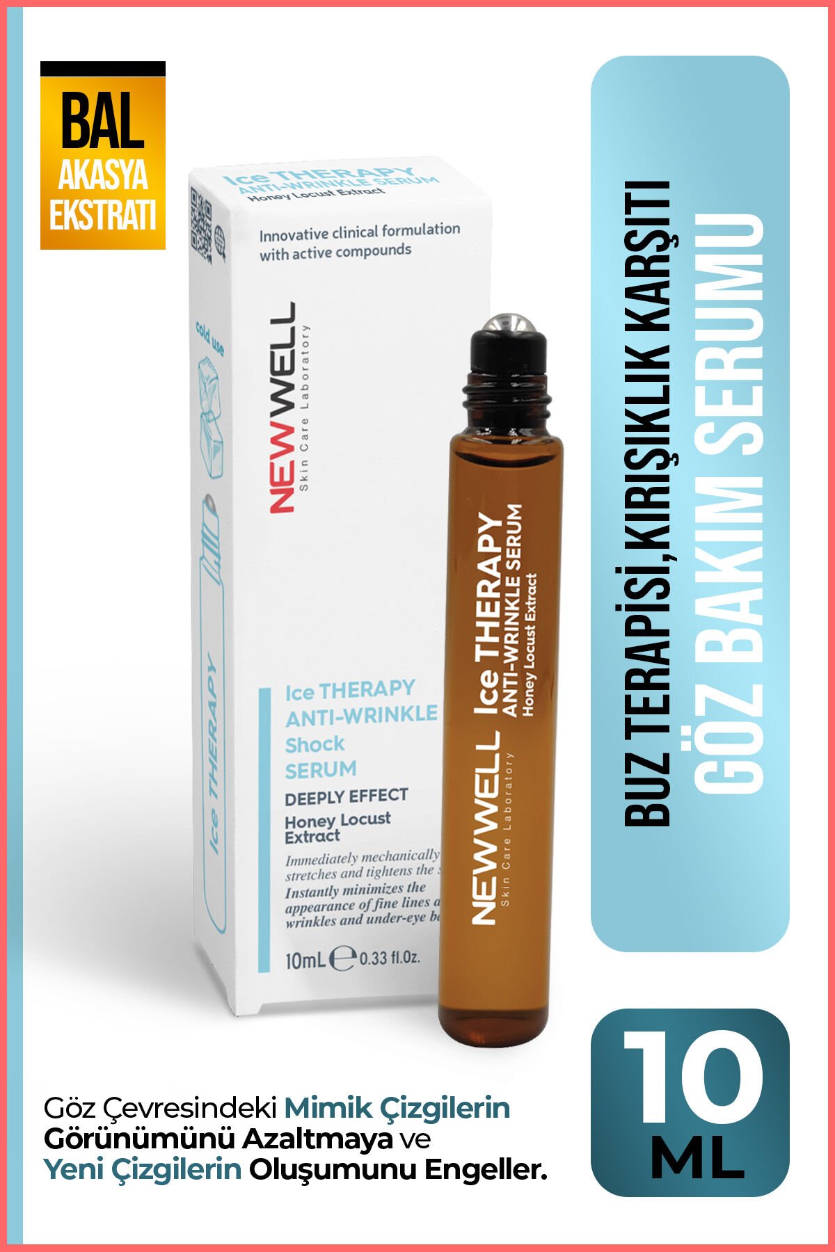 New Well Buz Terapisi Göz Bakım Serumu 10 ml
