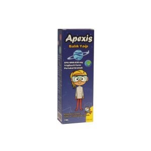 Apexis Balık Yağı Şurup Portakal Aromalı 150ml
