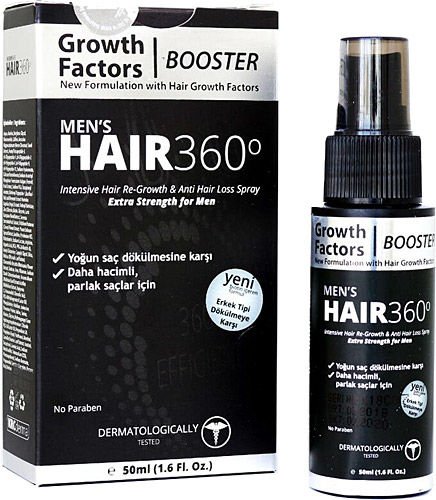 Hair 360 Growth Factor Booster Men Sprey 50 ml