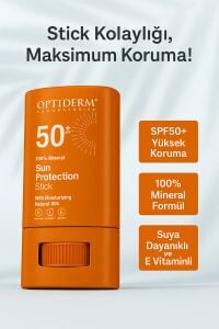 Optiderm Güneş Korumalı Stick Spf50+ 20 ml