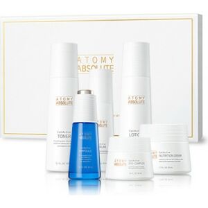 Atomy Absolute Cellactive Cilt Bakım Seti 6'lı Tonik + Ampul + Losyon + Serum + Göz Kremi + Yaşlanma Karşıtı Krem