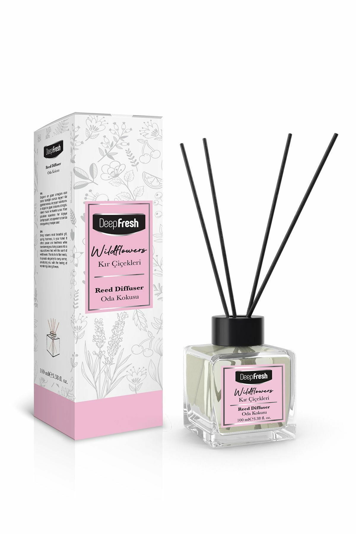 DeepFresh Çubuklu Oda Kokusu Kır Çiçekleri 100 ml