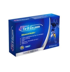 Sinervit Tip II Collagen 30 Tablet