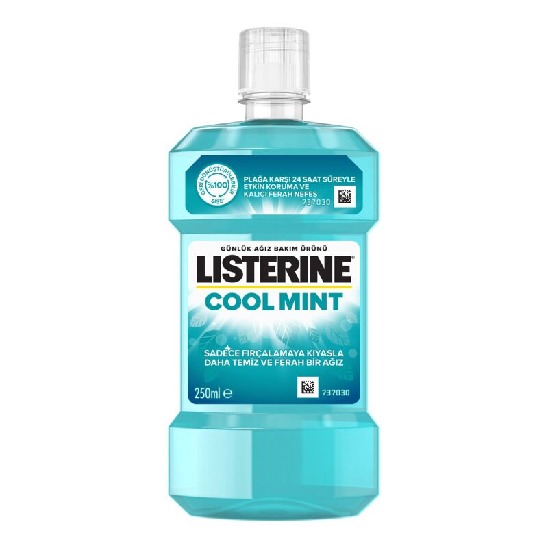 LISTERINE C MINT KOYU MAVI 250 ML