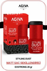 Agiva Styling Powder Pudra Sert Tutuş 20 gr
