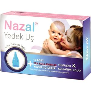 Sente Nazal Aspiratör Ucu 12'li