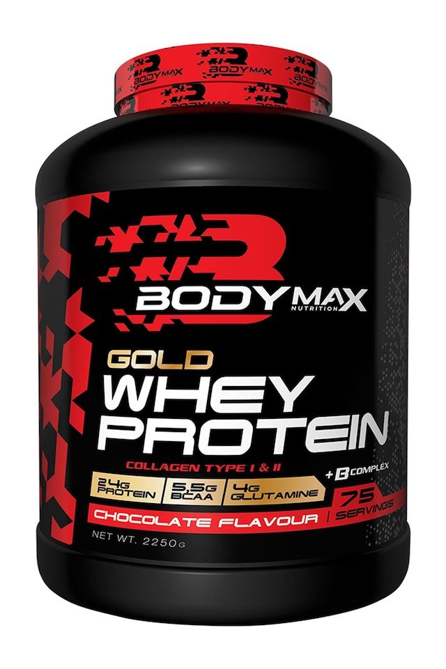 Bodymax Gold Whey Protein Çikolata Aromalı 2250 gr