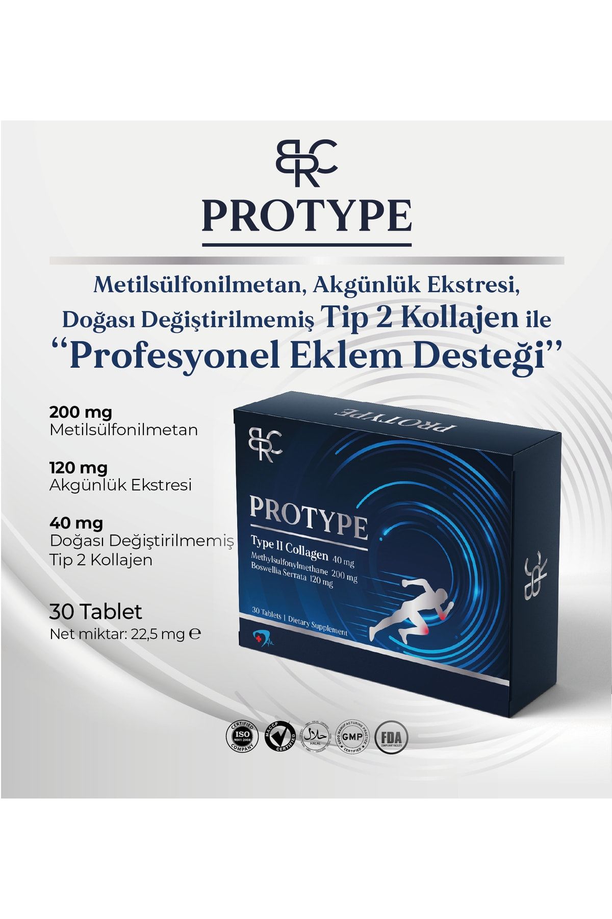 BRC Protype TIP2 Kolajen 30 Tablet
