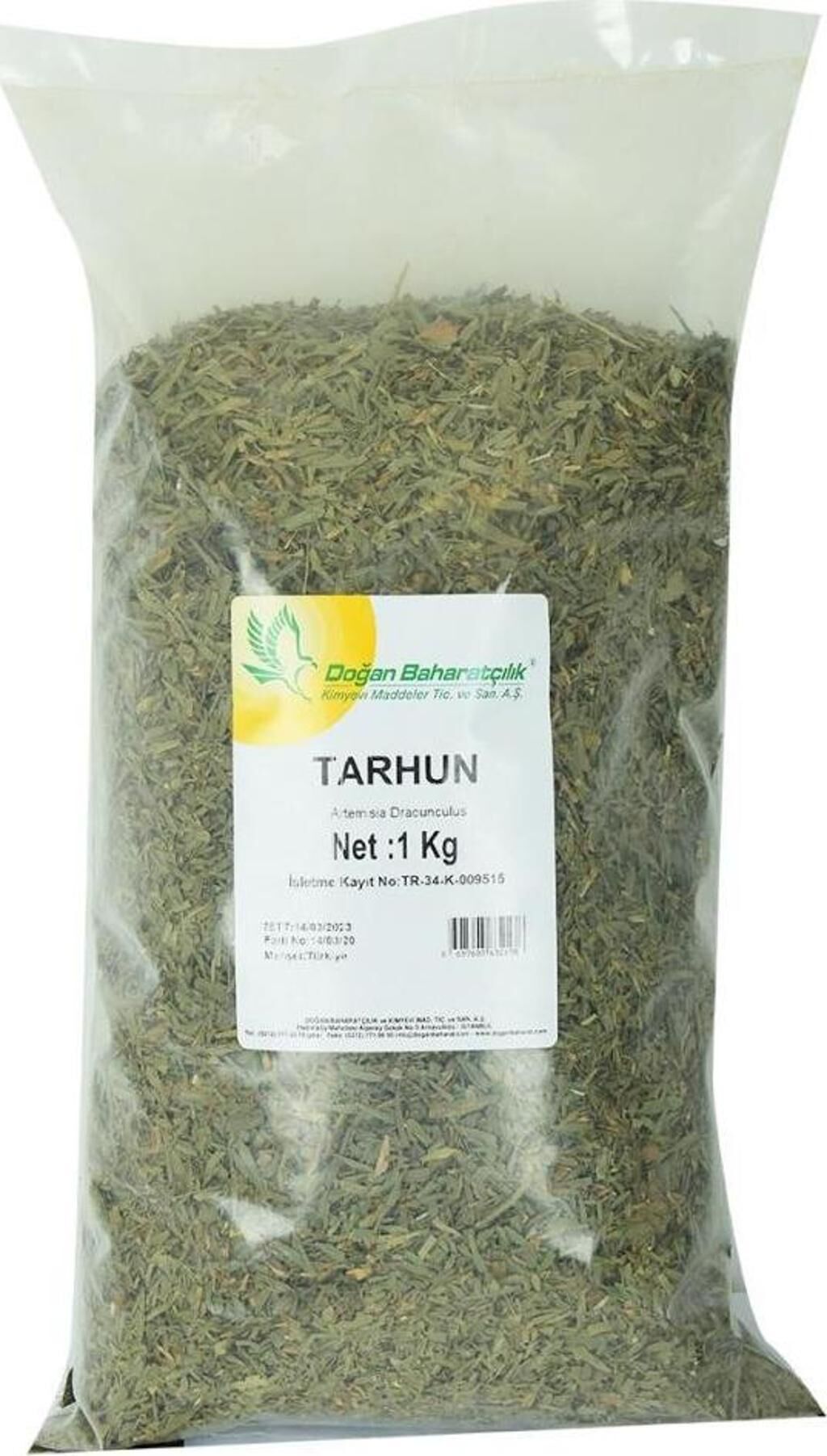 Doğan Tarhun Otu Doğal 1000 gr