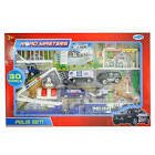 Mega Oyuncak Oyuncak Merdivenli Die Cast Metal Polis Seti