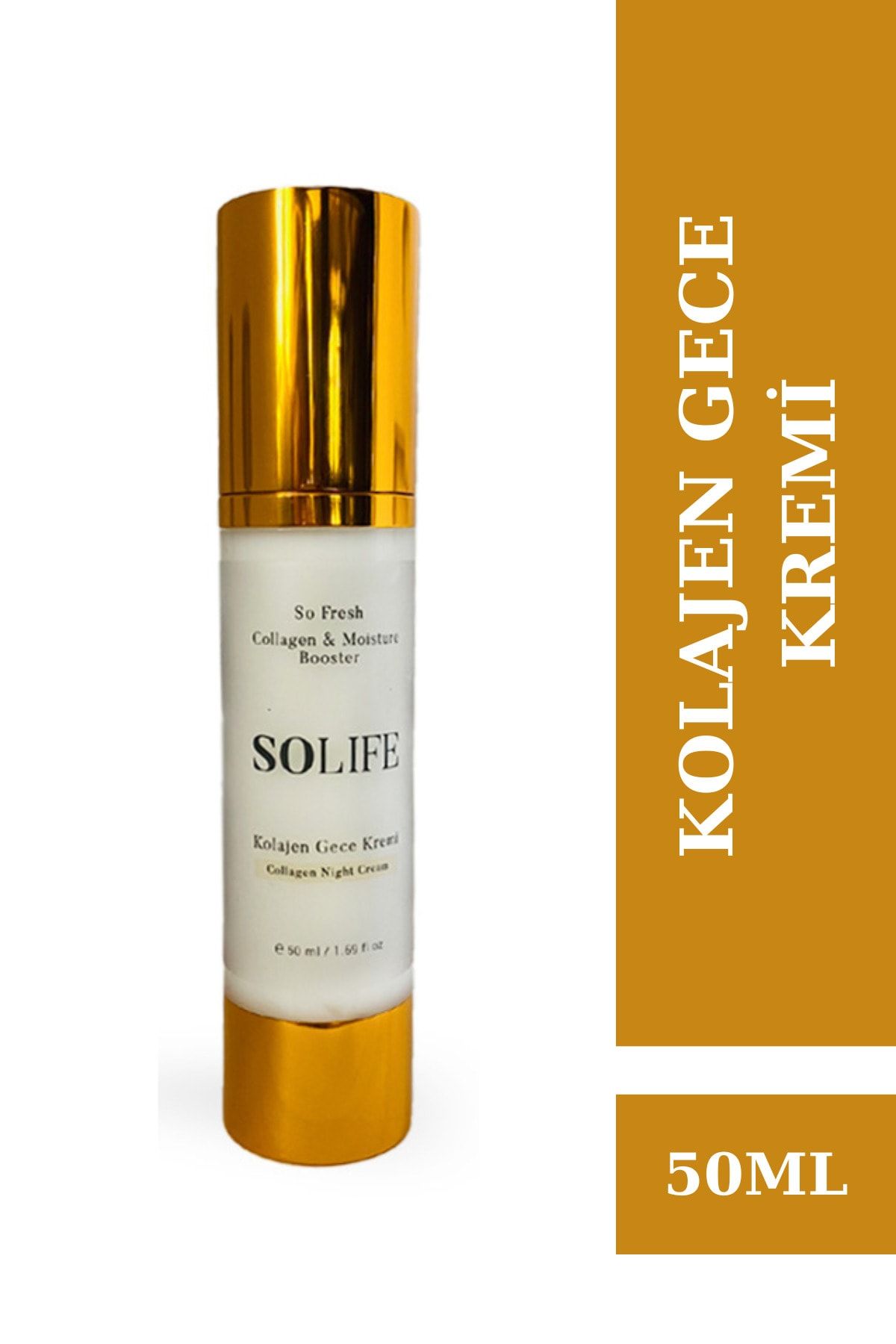 Solife So Fresh Kolajen Gece Kremi 50 ml