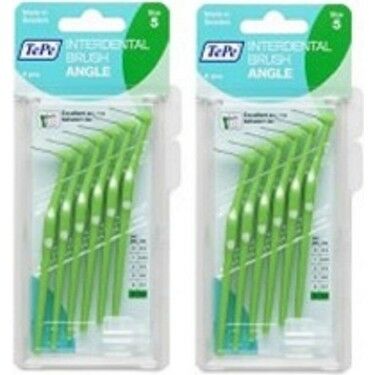Tepe Angle Saplı Arayüz Fırçası 0,8 mm 6'lı Yeşil - 2 Adet
