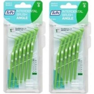 Tepe Angle Saplı Arayüz Fırçası 0,8 mm 6'lı Yeşil - 2 Adet