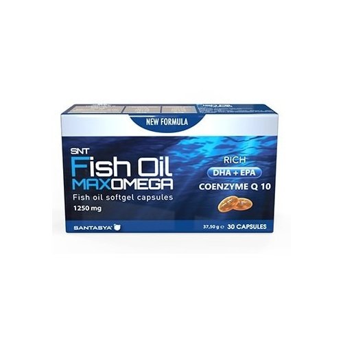 Snt Fish Oil Maxomega 1250 mg 30 Kapsül