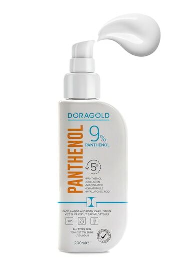 Doragold Panthenol  El Yüz Vücut Losyonu 200 ml
