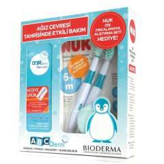 Bioderma Abcderm Peri Oral 40ml Nuk Diş Fırçası 6m 2li HEDİYE
