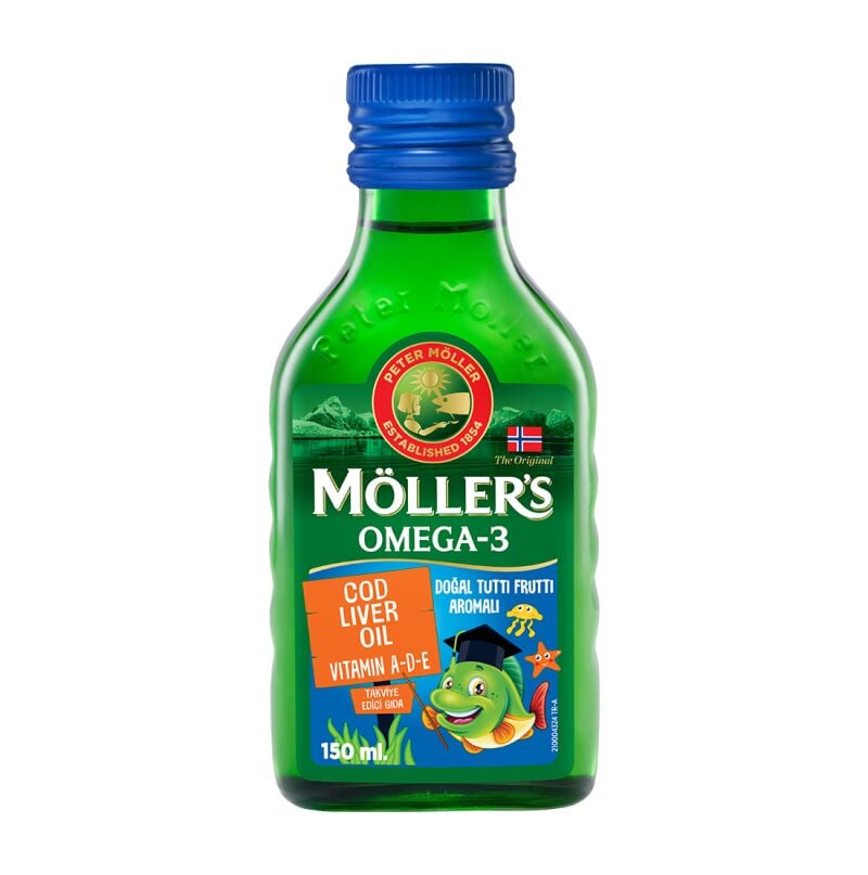 MOLLERS OMEGA 3 TUTTI FRUTTI 150 ML