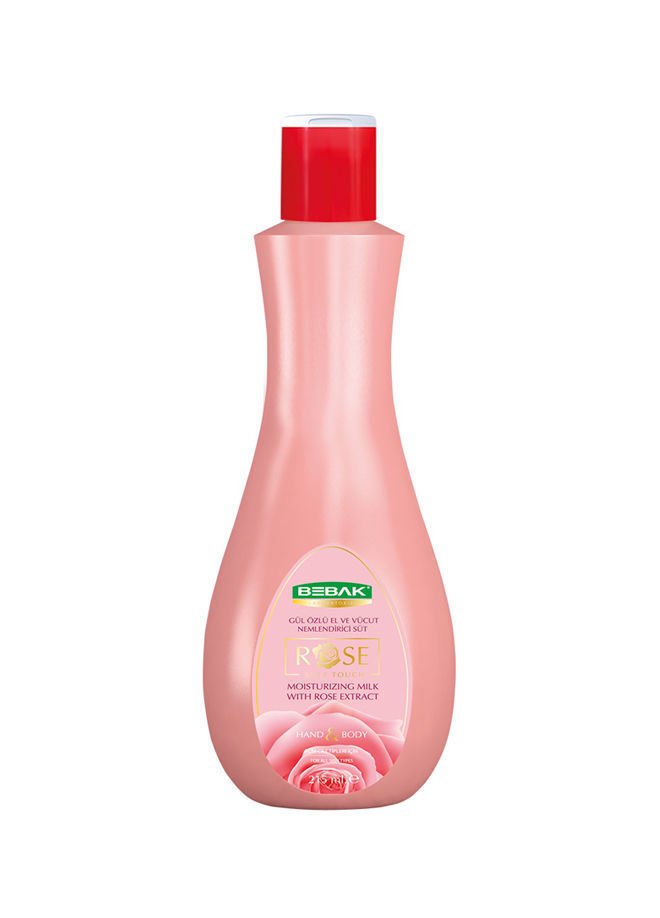 Bebak Gül Özlü El Ve Vücut Nem Sütü 215 ml