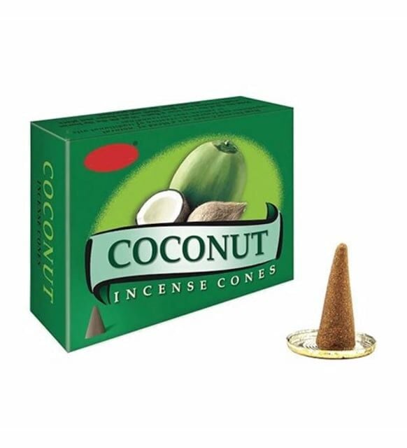 Hem Tütsü Değerli Mistik Kokulu Coconut 10 Konik Tütsü