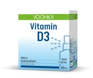 SKT:10/2023 Voonka Vitamin D3 1000IU 133 Puf 20ml