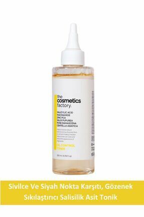 The Cosmetics Factory Sivilce ve Siyah Nokta Karşıtı Gözenek Sıkılaştırıcı Salisilik Asit Tonik 200 ml