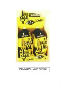 New Well Kajal Kalem 24 Lu Set