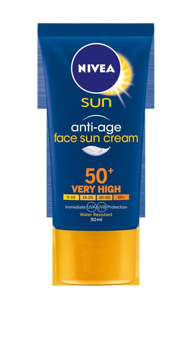 NIVEA SUN YUZ YASL KARSI GNS KR F50 50ML