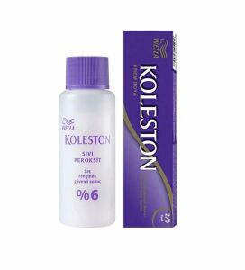 Koleston Krem Tüp Saç Boyası - 2,0 Siyah + %6 Peroksit Seti