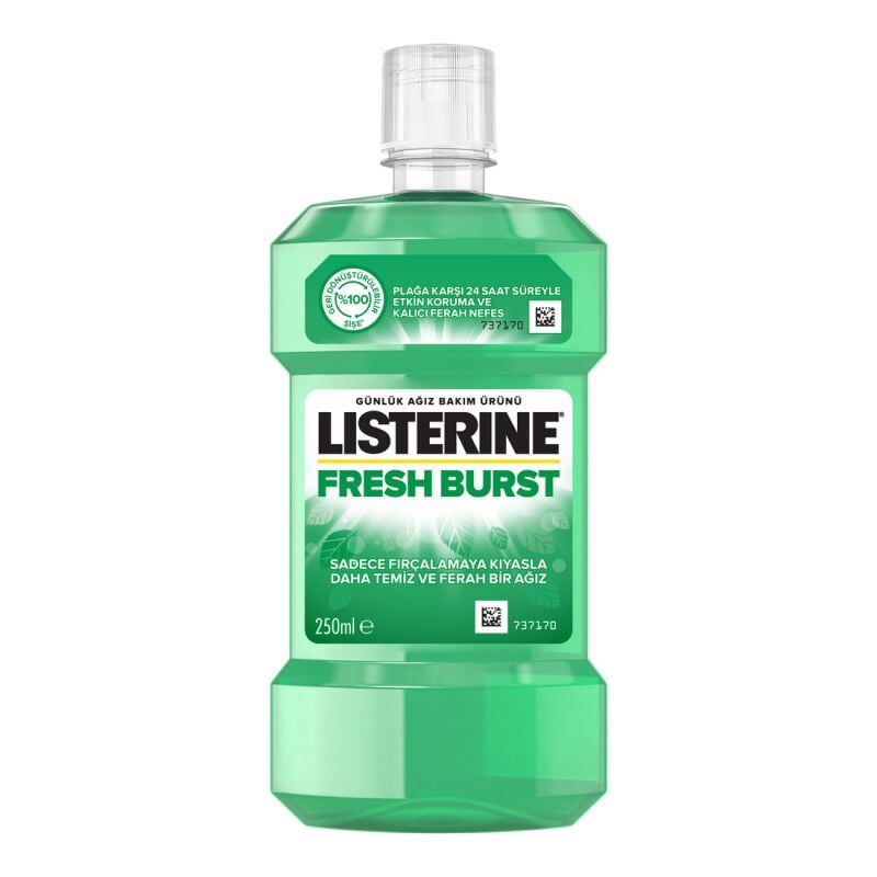 LISTERINE FRESH BRU YESIL 250
