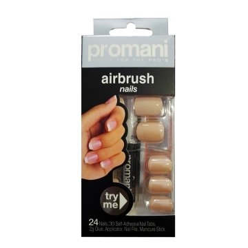 Promani Takma Tırnak Kiti İnci Pembe