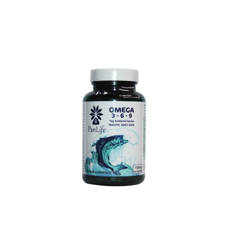Panlife Omega 3-6-9 60 Kapsül