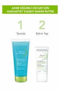 Bioderma Hassasiyet Karşıtı Bakım Kiti Sebium Foaming Jel 200 ml + Sebium Sensitive 30 ml