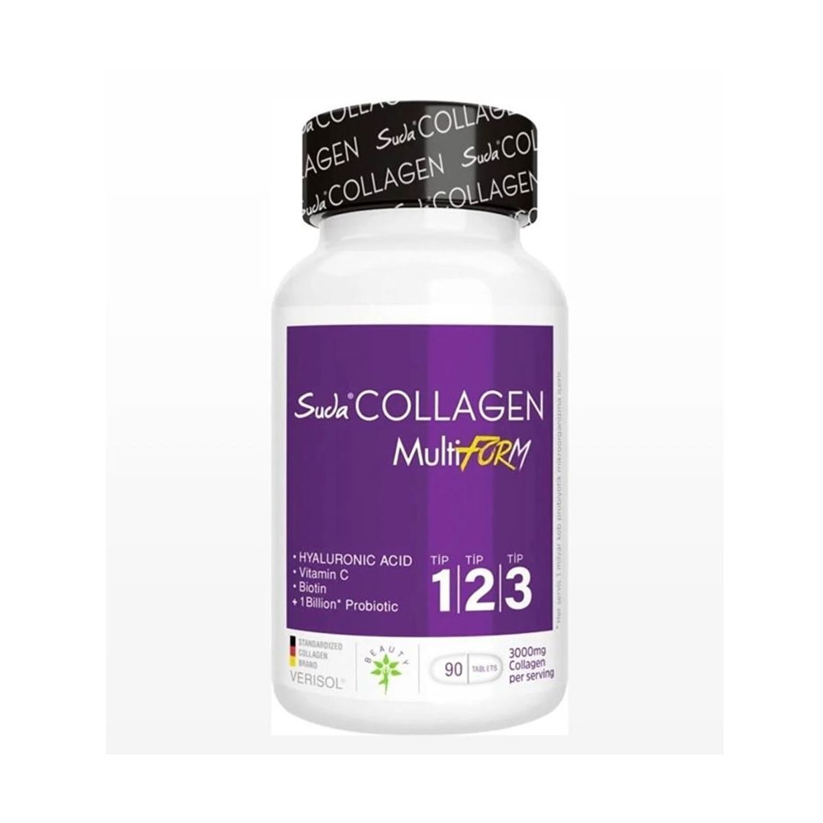 Suda Collagen Multiform 90 Tablet	- 5 Adet
