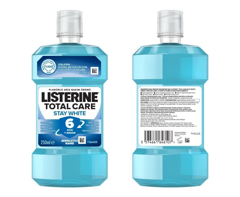 LISTERINE STAYWHITE A MAVI 250