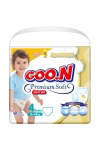 Goon Premium Soft Külot Bez Beden:4 9-14 kg 22 Adet