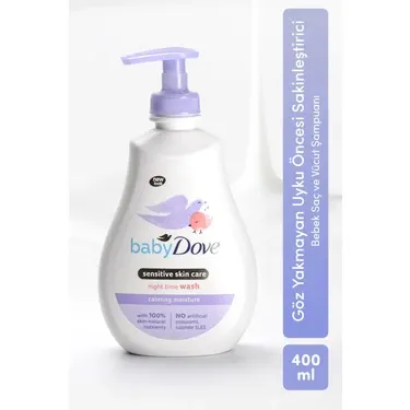 Dove Baby Bebekler İçin Papatyalı Nemlendirici Saç ve Vücut Şampuanı 400 ml