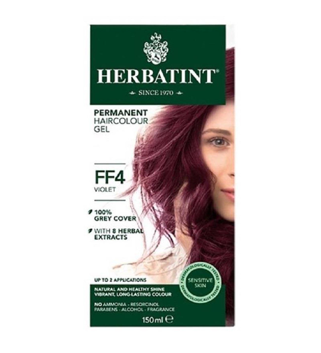 Herbatint Bitkisel Saç Boyası FF4 Violet Mor 150 ml