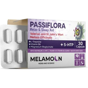 Melamoon Pasiflora 30 Kapsül